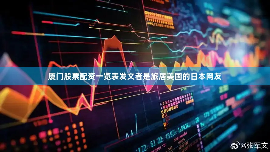 厦门股票配资一览表发文者是旅居美国的日本网友